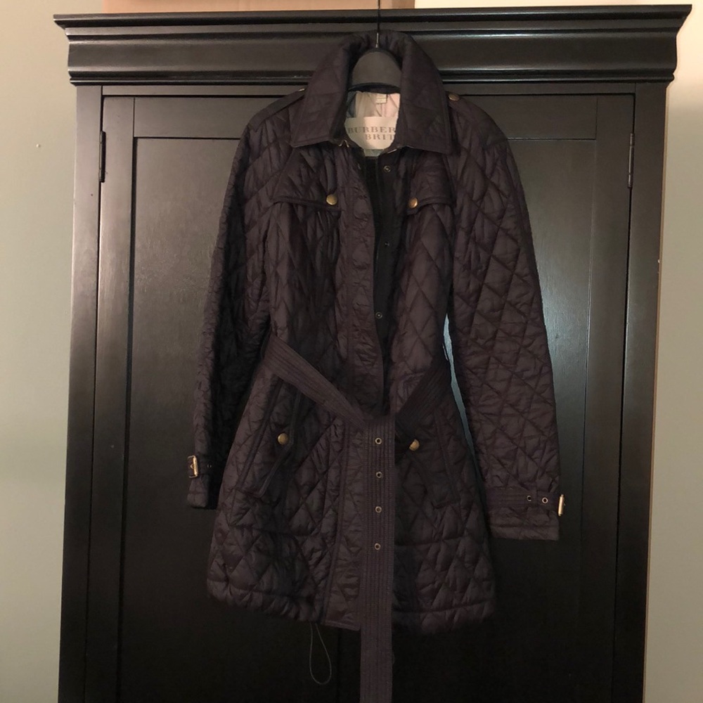Burberry Finsbridge quilted coat!